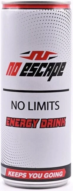 No Escape Energy Drink Blikjes 25cl Tray 24 Stuks