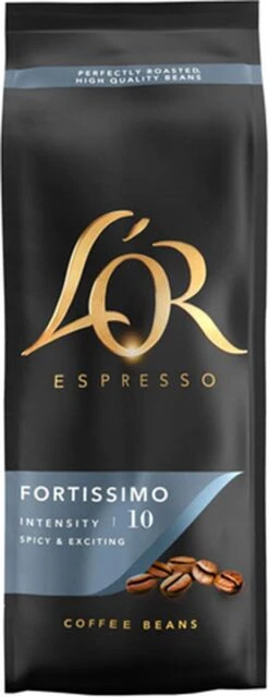 L'OR Espresso Fortissimo Koffiebonen (10) - 4 X 500 Gram -Voedsel Serie Winkel 463x1200