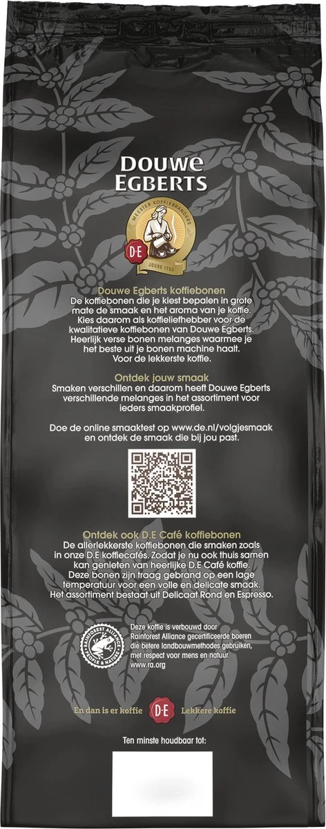 Douwe Egberts Espresso Koffiebonen - 4 X 1000 Gram - Extra Grote Verpakking 5 Douwe Egberts Espresso Koffiebonen - 4 X 1000 Gram - Extra Grote Verpakking - Afbeelding 3