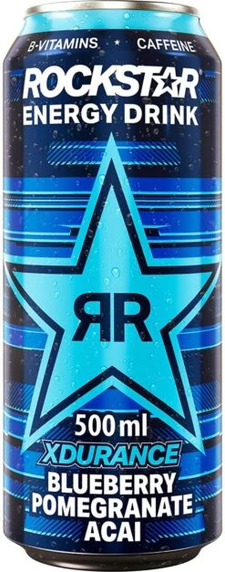 Rockstar Energy Drink XDURANCE BLUEBERRY POMEGRANATE ACAI 50cl 12x = 1tray -Voedsel Serie Winkel 473x1200 1