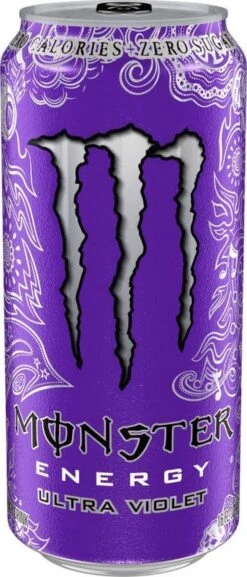 Monster Energy Ultra Violet - Energiedrank - Mulitpack - 12 X 500ml