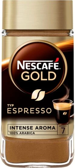 Nescafé Gold Espresso Oploskoffie - 6 Potten à 100 Gram 10 Nescafé Gold Espresso Oploskoffie - 6 Potten à 100 Gram -Voedsel Serie Winkel 533x1200