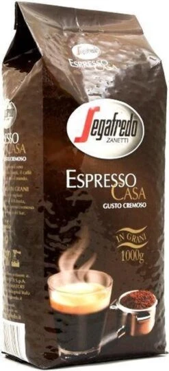 Segafredo Espresso Casa Koffiebonen - 8 X 1 Kg 10 Segafredo Espresso Casa Koffiebonen - 8 X 1 Kg -Voedsel Serie Winkel 549x1200