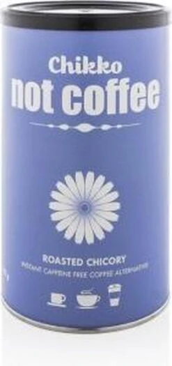 Chikko - Biologische Caffeïnevrije Koffievervanger - Geroosterde Cichorei -Roasted Chicory - 150 G -Voedsel Serie Winkel 565x1200