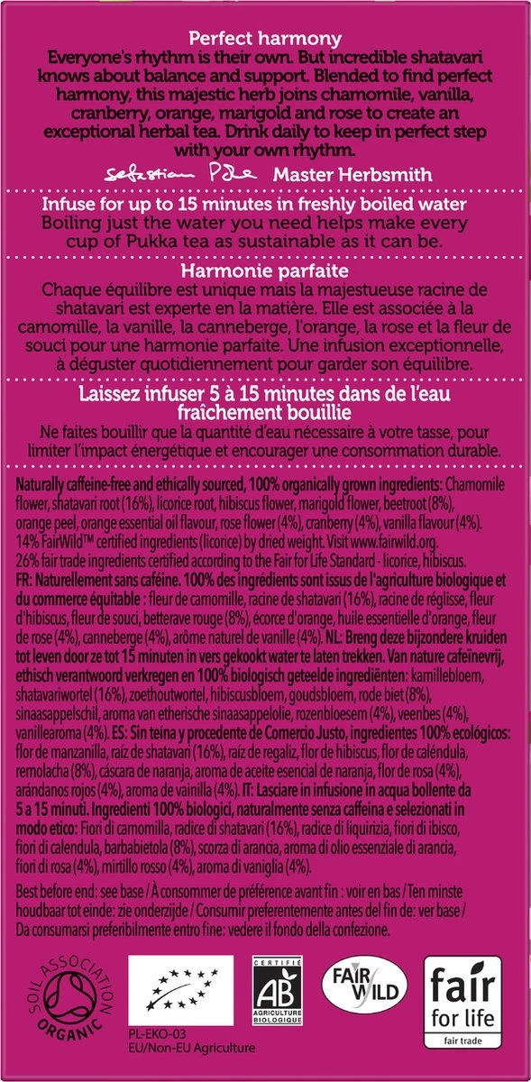 Pukka - Womankind Thee Bio 4 Pukka - Womankind Thee Bio - Afbeelding 2