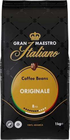 Gran Maestro Italiano - Orginale - Koffiebonen - Bonen Voor Espresso En Lungo - Arabica – 4 X 1kg 9 Gran Maestro Italiano - Orginale - Koffiebonen - Bonen Voor Espresso En Lungo - Arabica – 4 X 1kg -Voedsel Serie Winkel 602x1200 2