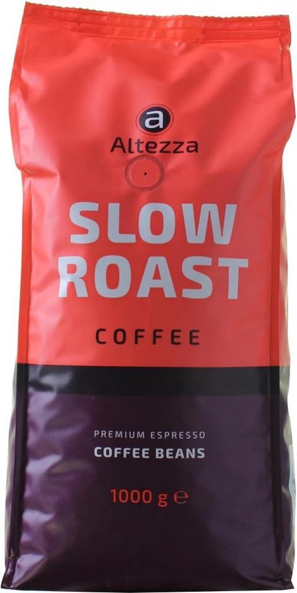Altezza - Slow Roast - Koffiebonen - Espresso Koffiebonen - Ook Geschikt Voor Lungo Koffie - Arabica En Robusta - 4 X 1kg 4 Altezza - Slow Roast - Koffiebonen - Espresso Koffiebonen - Ook Geschikt Voor Lungo Koffie - Arabica En Robusta - 4 X 1kg - Afbeelding 2