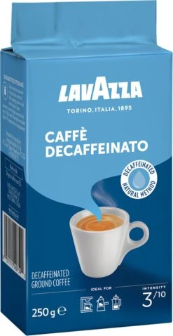 Lavazza Caffe Decaffeinato Filterkoffie - 250 Gram X8 13 Lavazza Caffe Decaffeinato Filterkoffie - 250 Gram X8 -Voedsel Serie Winkel 620x1200 1