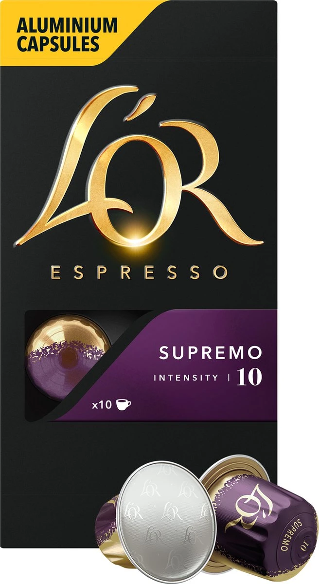 L'OR Espresso Koffiecups Variatiepakket - 8 X 10 Capsules 5 L'OR Espresso Koffiecups Variatiepakket - 8 X 10 Capsules - Afbeelding 3