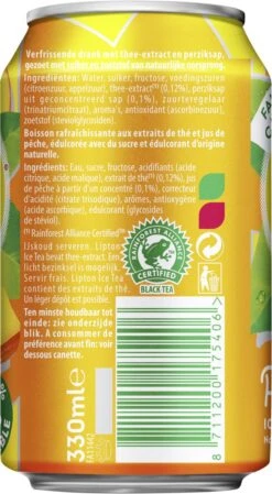 Lipton Ice Tea Peach - 24 X 330ml - Voordeelverpakking 9 Lipton Ice Tea Peach - 24 X 330ml - Voordeelverpakking -Voedsel Serie Winkel 660x1200 5