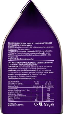 Senseo Cappuccino Choco Koffiepads - 2/9 Intensiteit - 4 X 8 Pads -Voedsel Serie Winkel 668x1200 2