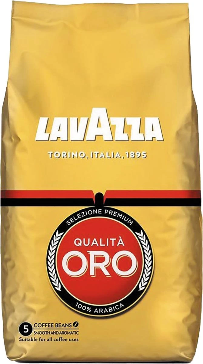 Lavazza Qualita Oro Koffiebonen -1 X 1 Kg 8 Lavazza Qualita Oro Koffiebonen -1 X 1 Kg - Afbeelding 6