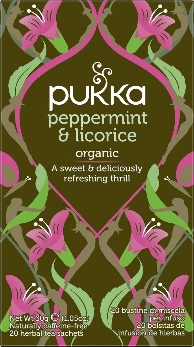 Pukka Thee Peppermint Licorice 3 Pukka Thee Peppermint Licorice