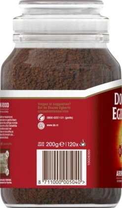Douwe Egberts Aroma Rood Oploskoffie - 6 X Pot Van 200 Gram -Voedsel Serie Winkel 706x1200