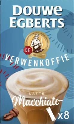 Douwe Egberts Verwenkoffie Latte Macchiato Oploskoffie - 5 X 8 Zakjes 19 Douwe Egberts Verwenkoffie Latte Macchiato Oploskoffie - 5 X 8 Zakjes -Voedsel Serie Winkel 713x1200 5
