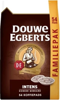 Douwe Egberts Intens Koffiepads - 4 X 54 Pads -Voedsel Serie Winkel 727x1200 4