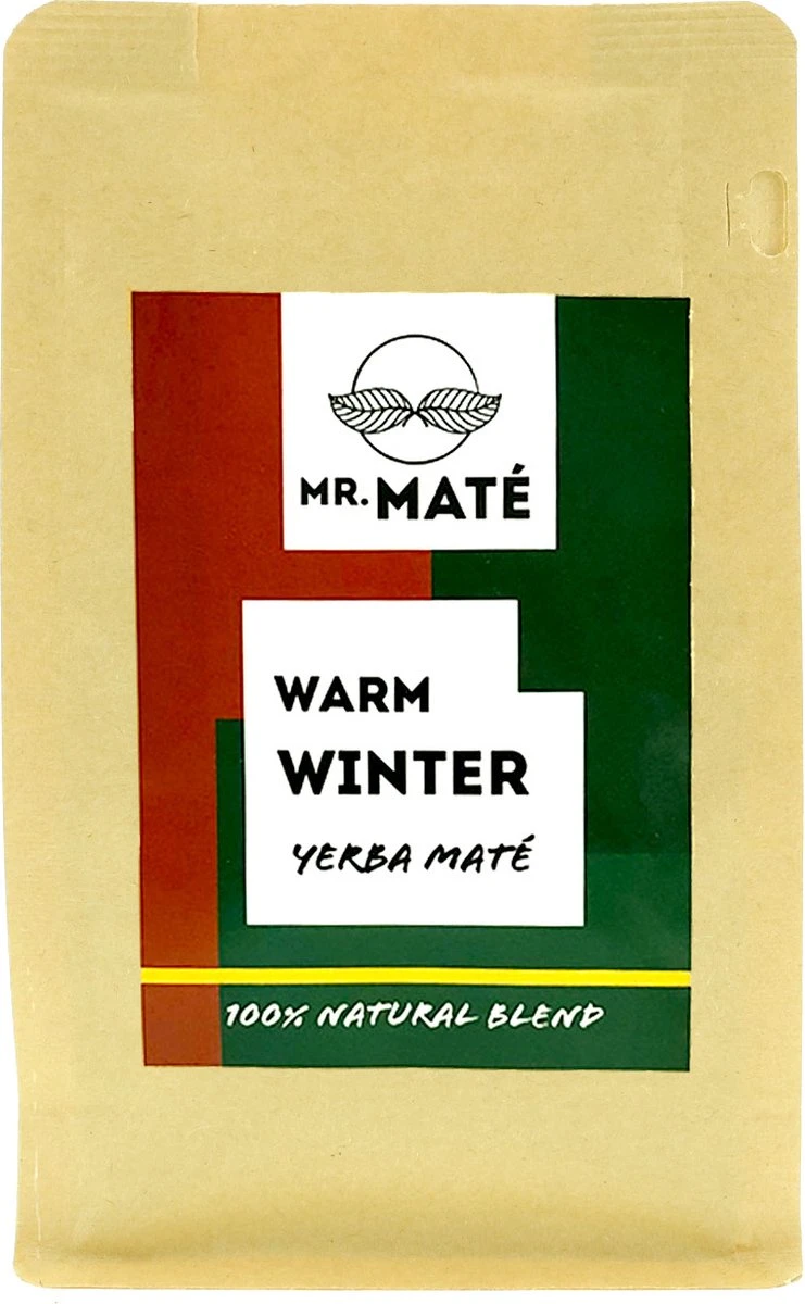 Yerba Mate Thee (4 X 150g) - Yerba Mate Smaken - Mr. Maté Gember - Kaneel - Groene Mate - Pepermunt Citroen 7 Yerba Mate Thee (4 X 150g) - Yerba Mate Smaken - Mr. Maté Gember - Kaneel - Groene Mate - Pepermunt Citroen - Afbeelding 5