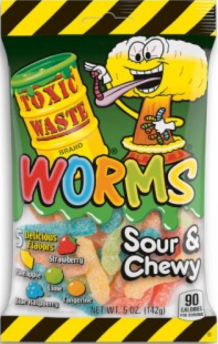 Toxic Waste Pakket 6 Delig - Snoep - Amerikaans Snoep Pakket - American Candy - Amerikaans Eten - Snoepgoed - Pakketbrievenbus - Snoep Box - Zuur Snoep - Zure Snoep 7 Toxic Waste Pakket 6 Delig - Snoep - Amerikaans Snoep Pakket - American Candy - Amerikaans Eten - Snoepgoed - Pakketbrievenbus - Snoep Box - Zuur Snoep - Zure Snoep - Afbeelding 5