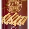 Wafer Rolls Gevuld Met Cappucino Creme -Voedsel Serie Winkel 762x1200