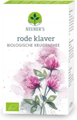 Neuner's Rode Klaver Thee, Puur Natuurlijk - 1 Doosje X 20 Zakjes, Biologische Kruidenthee.