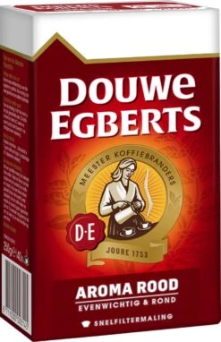 Douwe Egberts Aroma Rood Filterkoffie - 24 X 250 Gram -Voedsel Serie Winkel 775x1200