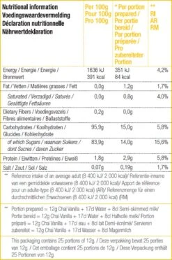 CHALO Vanilla Chai Latte - Indische Vegan Chai - Zwarte Assam Thee - 25 Porties/ 300GR 11 CHALO Vanilla Chai Latte - Indische Vegan Chai - Zwarte Assam Thee - 25 Porties/ 300GR -Voedsel Serie Winkel 797x1200 1