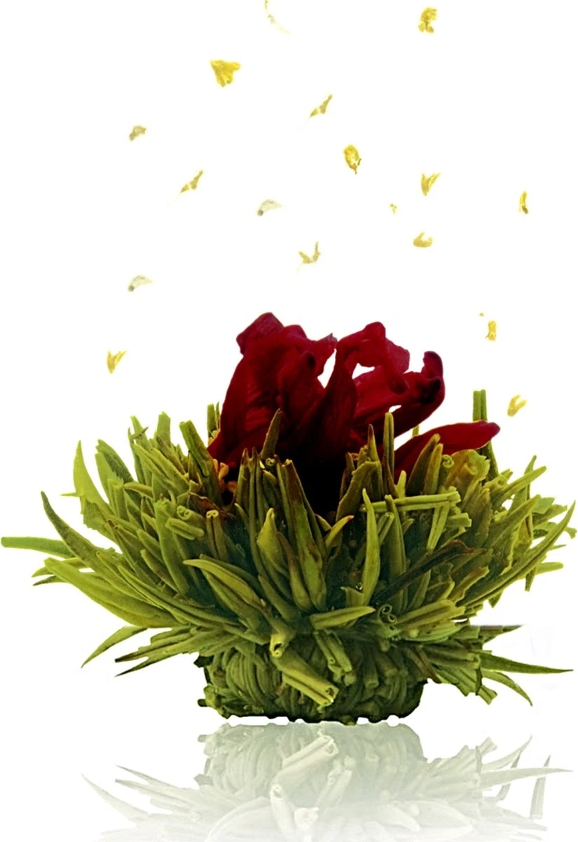 Creano Theebloemen Pakket Groene Thee - Fruitsmaken - 6 Stuks - 4 Creano Theebloemen Pakket Groene Thee - Fruitsmaken - 6 Stuks - - Afbeelding 2