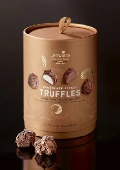 Lemaître Chocolatier - Geschenkverpakking Truffels - Vanille Roomboter & Caramel Zeezout - 500g - Chocolade Cadeau -Voedsel Serie Winkel 847x1200 2