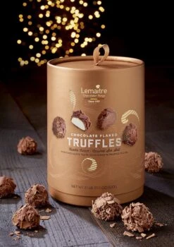 Lemaître Chocolatier - Geschenkverpakking Truffels - Vanille Roomboter & Caramel Zeezout - 500g - Chocolade Cadeau -Voedsel Serie Winkel 848x1200 1