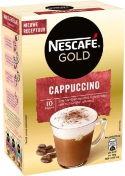 Nescafé Gold Cappuccino Oploskoffie - Ongezoet - 6 Doosjes à 10 Zakjes -Voedsel Serie Winkel 857x1200 3