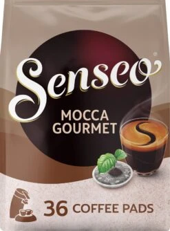 Senseo Mocca Gourmet Koffiepads - 4/9 Intensiteit - 10 X 36 Pads -Voedsel Serie Winkel 887x1200 2