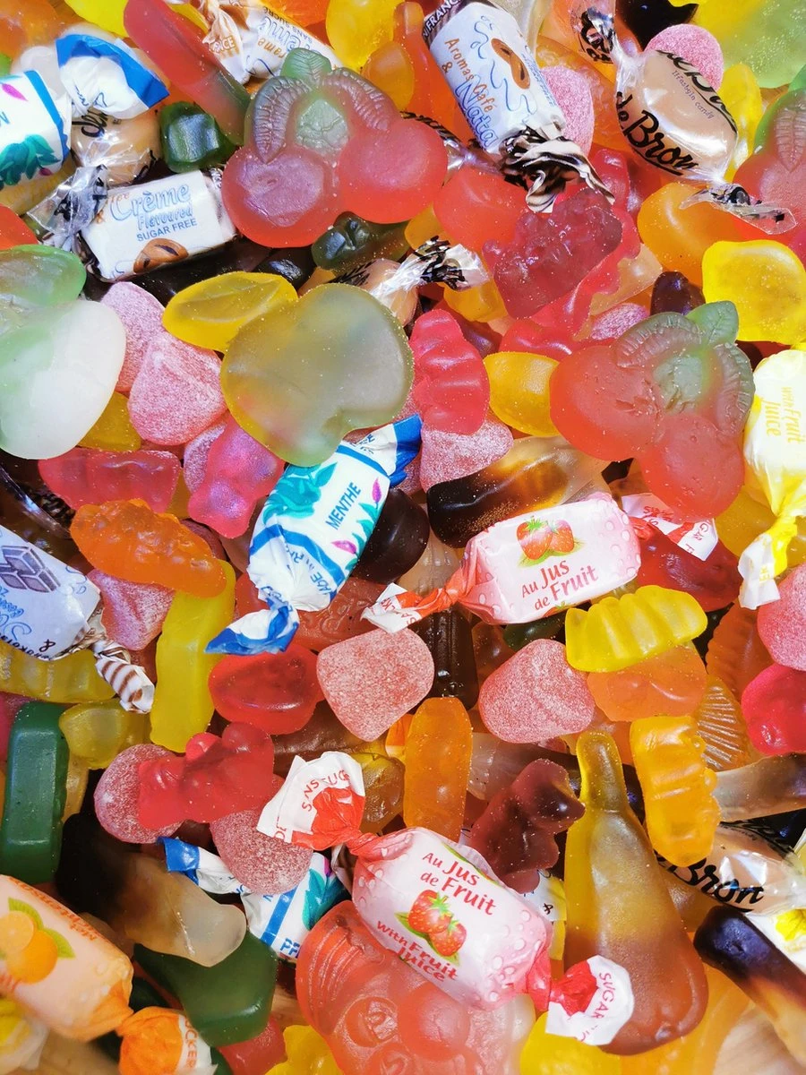 Suikervrij Snoep & Snoepgoed Mix 450Gram - Voordeelverpakking - Glutenvrij Snoep, Snoepjes Voor Kinderen, Verjaardag, Uitdeel Snoep, Traktatie, Snoeppot, Snoep Met Natuurlijke Ingrediënten 3 Suikervrij Snoep & Snoepgoed Mix 450Gram - Voordeelverpakking - Glutenvrij Snoep, Snoepjes Voor Kinderen, Verjaardag, Uitdeel Snoep, Traktatie, Snoeppot, Snoep Met Natuurlijke Ingrediënten