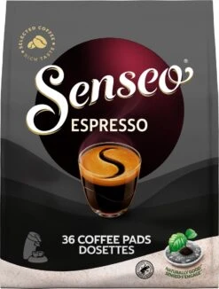 Senseo Espresso Koffiepads - 9/9 Intensiteit - 10 X 36 Pads -Voedsel Serie Winkel 909x1200 3
