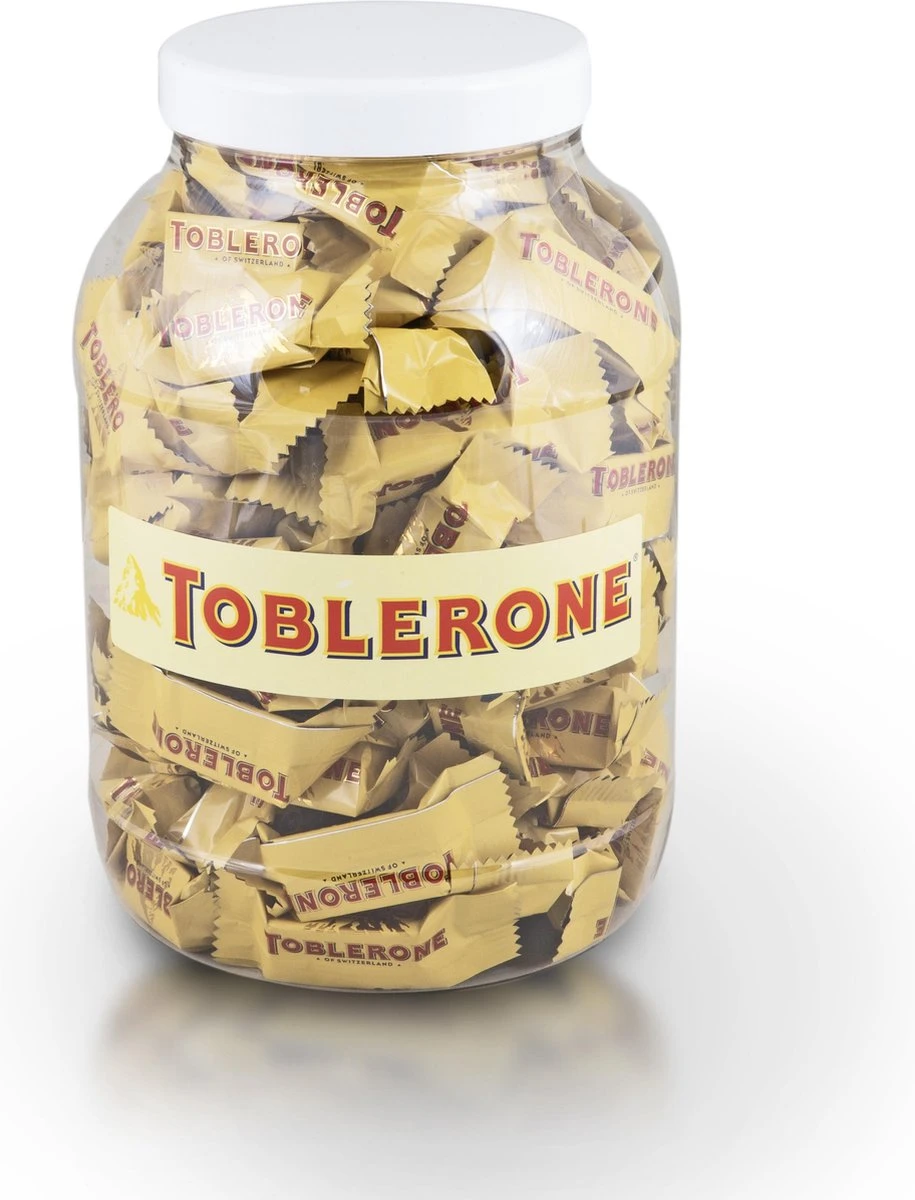 Toblerone Mini MixxBoxx - 1 Kg - Ca. 125 Stuks 4 Toblerone Mini MixxBoxx - 1 Kg - Ca. 125 Stuks - Afbeelding 2