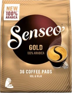 Senseo Gold Koffiepads - 5/9 Intensiteit - 10 X 36 Pads -Voedsel Serie Winkel 925x1200