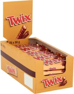 Twix Chocolade Reep - 25 X 50 Gram