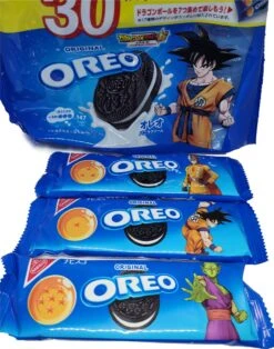 Dragon Ball Super Movie Hero - Oreo Cookies Vanille - Set Verpakking 30 Stuks