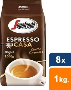 Segafredo Espresso Casa Koffiebonen - 8 X 1 Kg 11 Segafredo Espresso Casa Koffiebonen - 8 X 1 Kg -Voedsel Serie Winkel 947x1200 1