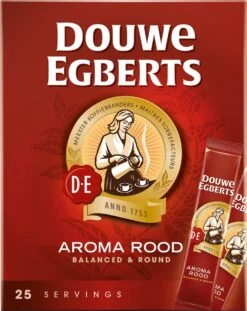 Douwe Egberts Aroma Rood Sticks Oploskoffie - 6 X 25 Zakjes 14 Douwe Egberts Aroma Rood Sticks Oploskoffie - 6 X 25 Zakjes -Voedsel Serie Winkel 954x1200 1