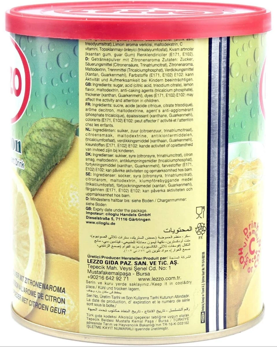 Lezzo Turkse Citroenthee (700 Gram) 3 Lezzo Turkse Citroenthee (700 Gram) - Afbeelding 2