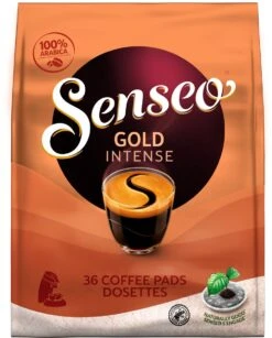 Senseo Gold Intense Koffiepads - 7/9 Intensiteit - 4 X 36 Pads 16 Senseo Gold Intense Koffiepads - 7/9 Intensiteit - 4 X 36 Pads -Voedsel Serie Winkel 966x1200