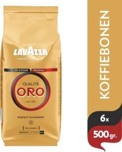 Lavazza Qualità Oro Koffiebonen 6 X 500g -Voedsel Serie Winkel 967x1200