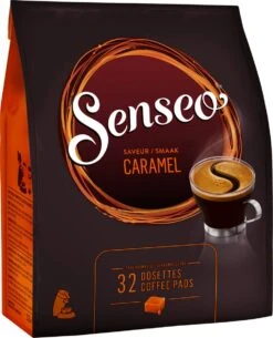Senseo Caramel Koffiepads - 2/9 Intensiteit - 10 X 32 Pads -Voedsel Serie Winkel 973x1200