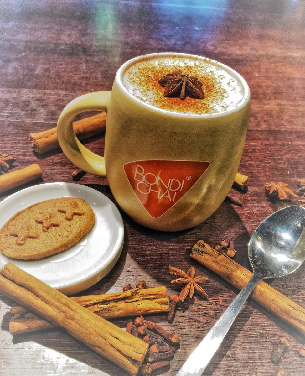 Bondi Chai Latte Club Cinnamon - 100 Servings - Glutenvrij - Vetvrij - Barista Koffiebar-kwaliteit 4 Bondi Chai Latte Club Cinnamon - 100 Servings - Glutenvrij - Vetvrij - Barista Koffiebar-kwaliteit - Afbeelding 2