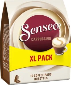 Senseo Cappuccino Koffiepads - 2/9 Intensiteit - 4 X 16 Pads - Voordeelverpakking -Voedsel Serie Winkel 990x1200 1