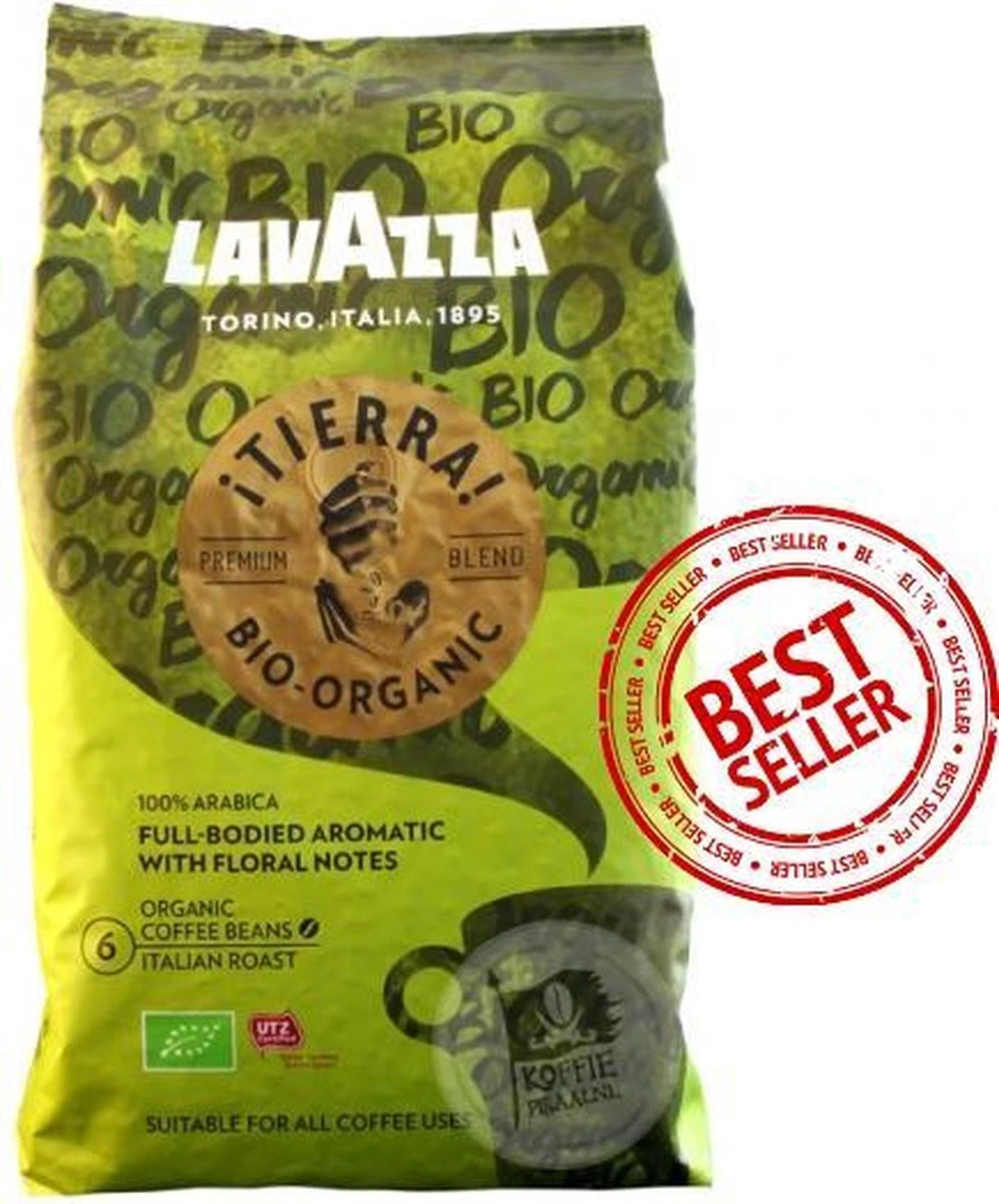 Lavazza BIO Organic Tierra Koffiebonen 3 Lavazza BIO Organic Tierra Koffiebonen