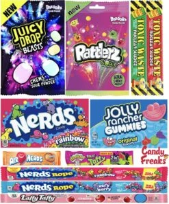 Amerikaans Snoep Pakket 11 Delig - Amerikaans Snoepgoed - American Candy - Amerikaanse Snack - Amerikaans Eten - Usa Snoep - Snoep Box - Cadeau Pakket - Giftbox
